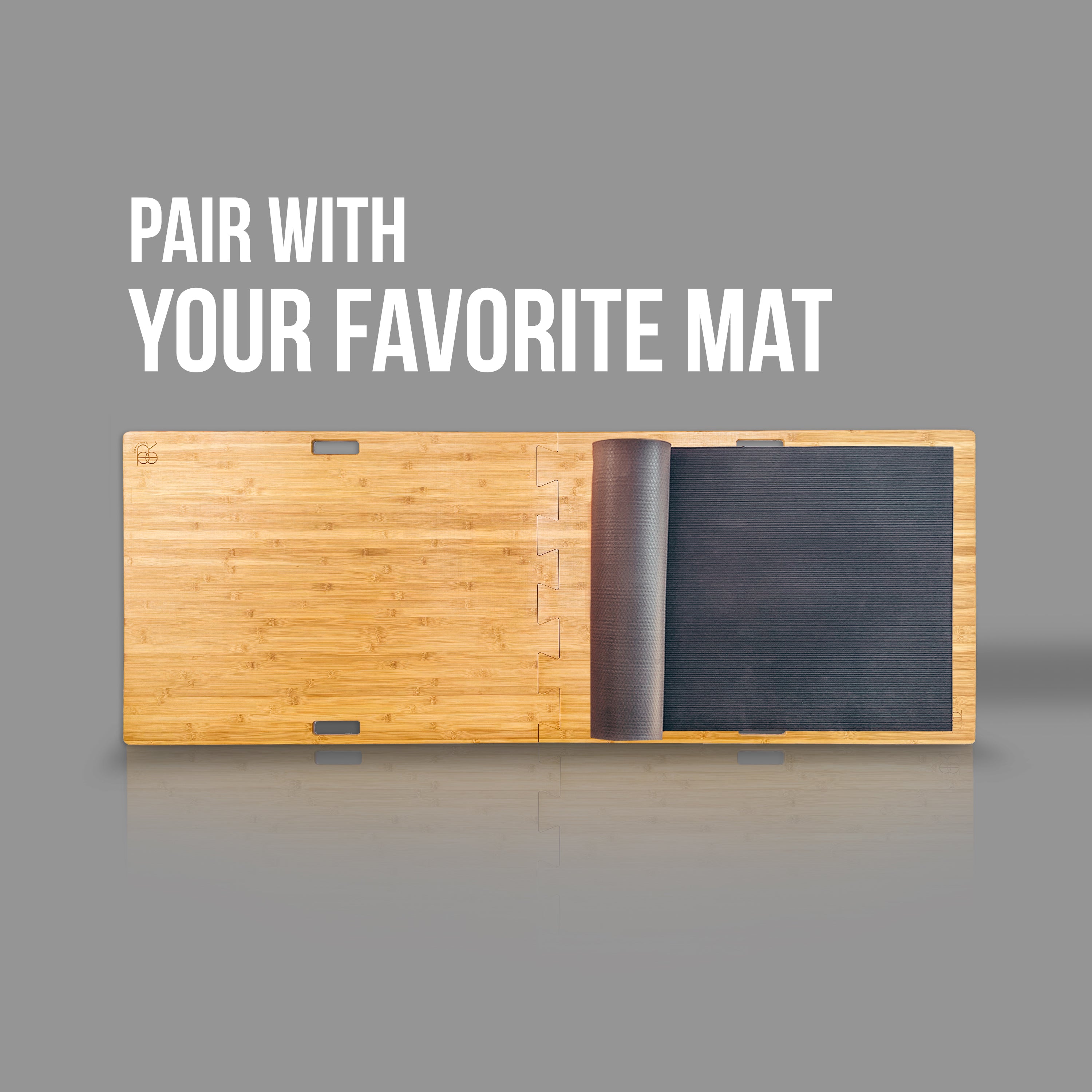 Wooden Yoga Mat Hooks Set, Two Lengths, Beech Wooden Yoga Mat